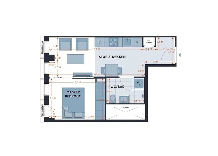Elegant Cozy Modern Free Parking Διαμέρισμα *
